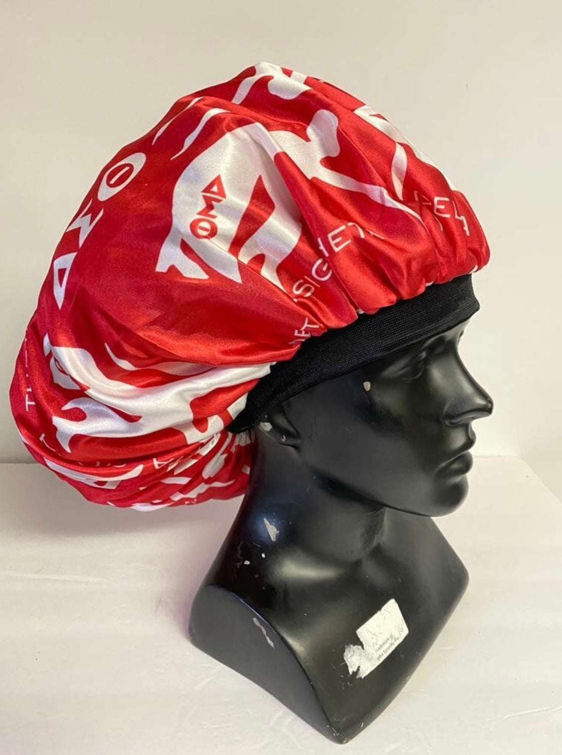 Polyester Sleeping Cap- DELTA SIGMA THETA- Satin Bonnet