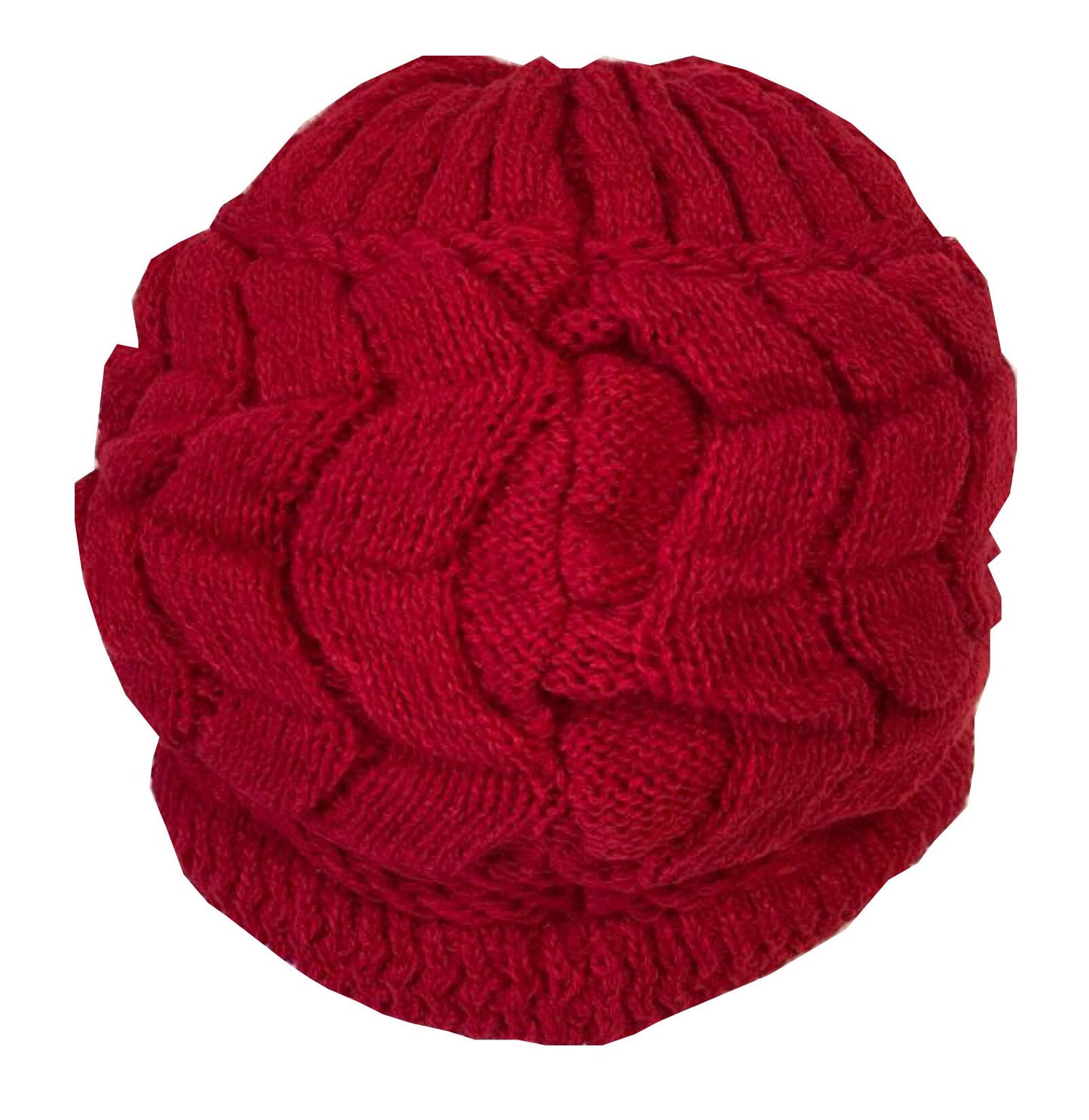 Delta Sigma Theta (ΔΣΘ) Sorority Red and Black color Acrylic woolen Cap/Winter hat with Greek letters on it, Reusable & Washable