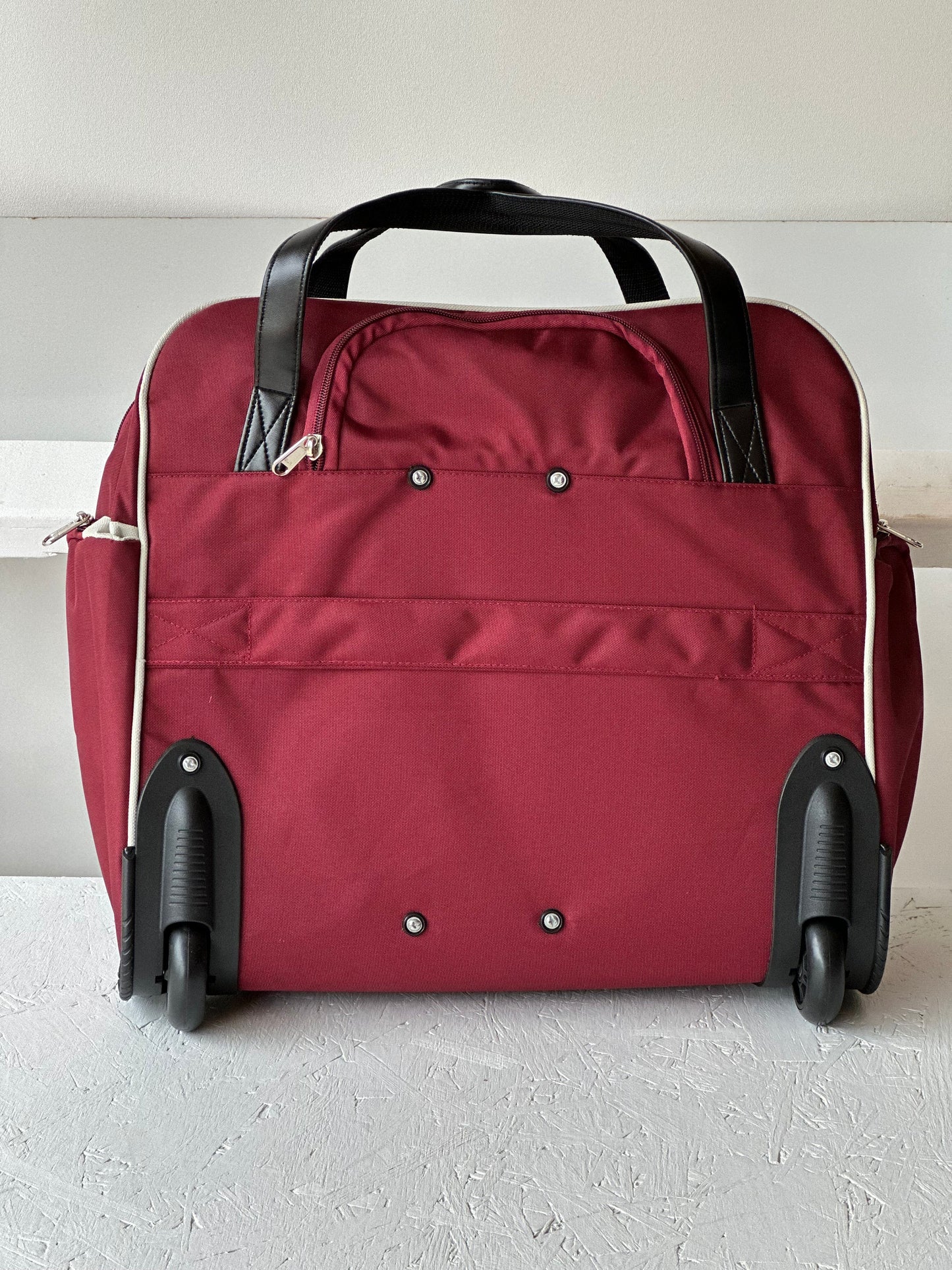 Kappa Alpha Psi Fraternity Crimson color Laptop with Trolley- Luggage/cabin Bag for travelling.- authorized vendor