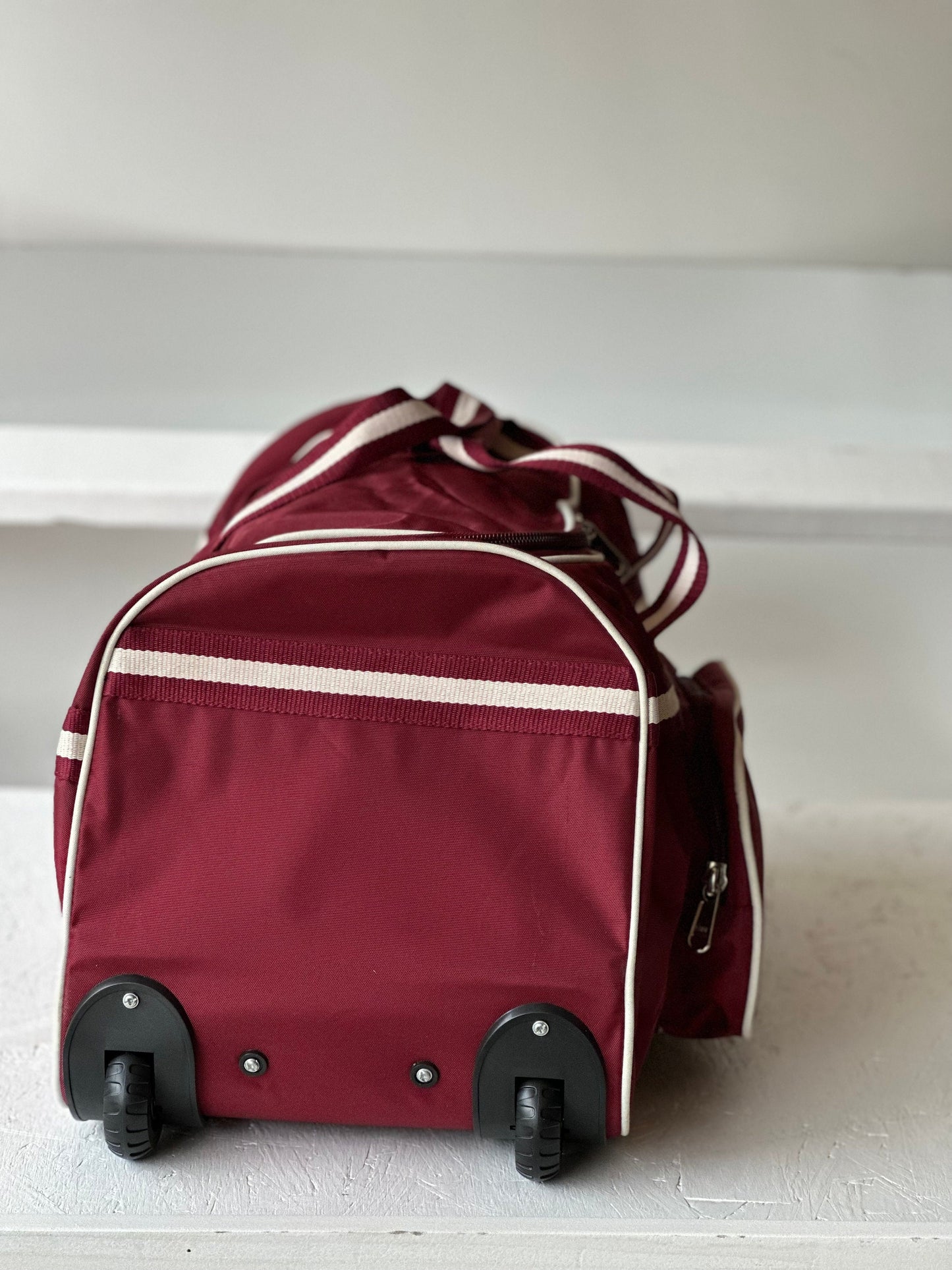 Kappa Alpha Psi (KAΨ) Fraternity crimson color Trolley/ Duffle/ Luggage Bag for travelling.- authorized vendor