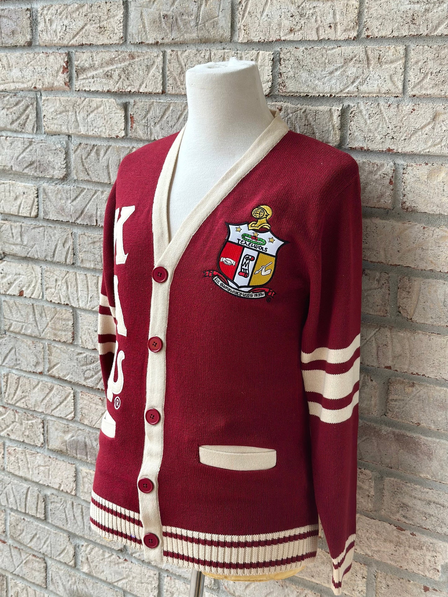 Kappa Alpha Psi Fraternity, CRIMSON Sweater/Cardigan- stay warm in Style