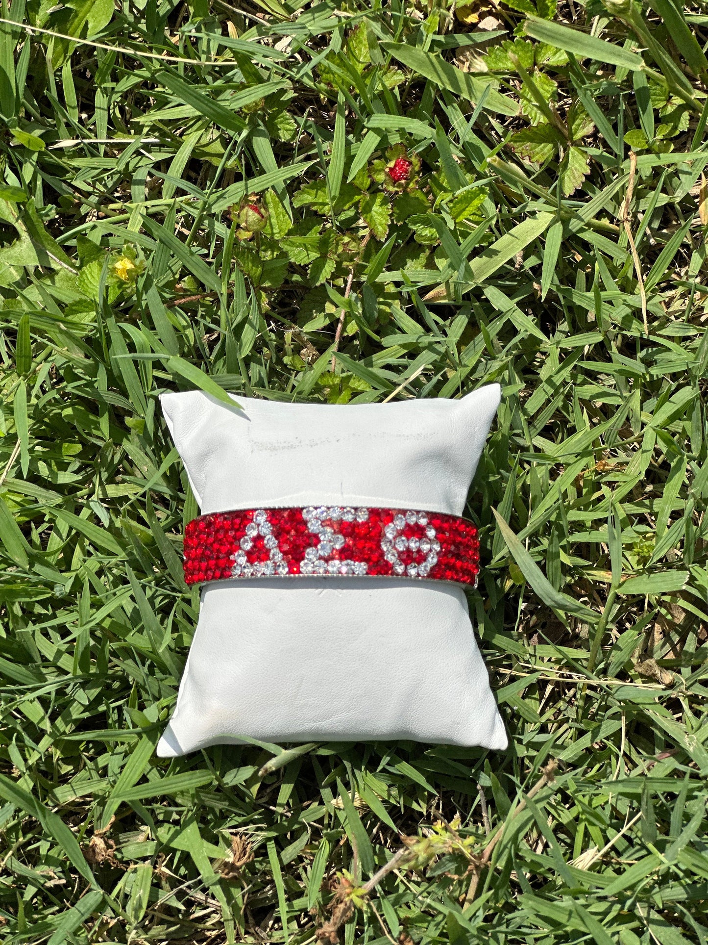 Delta Sigma Theta (DST) Rhinestone Bracelet Show Your Sorority Pride in Style!
