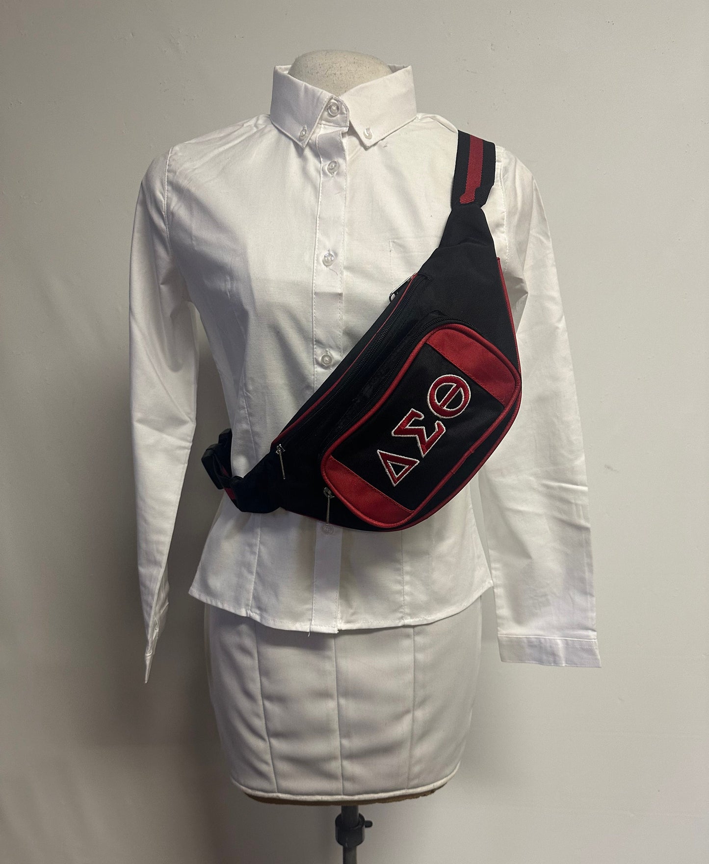 Delta Sigma Theta (DST) Fanny Pack - With GREEK Letters