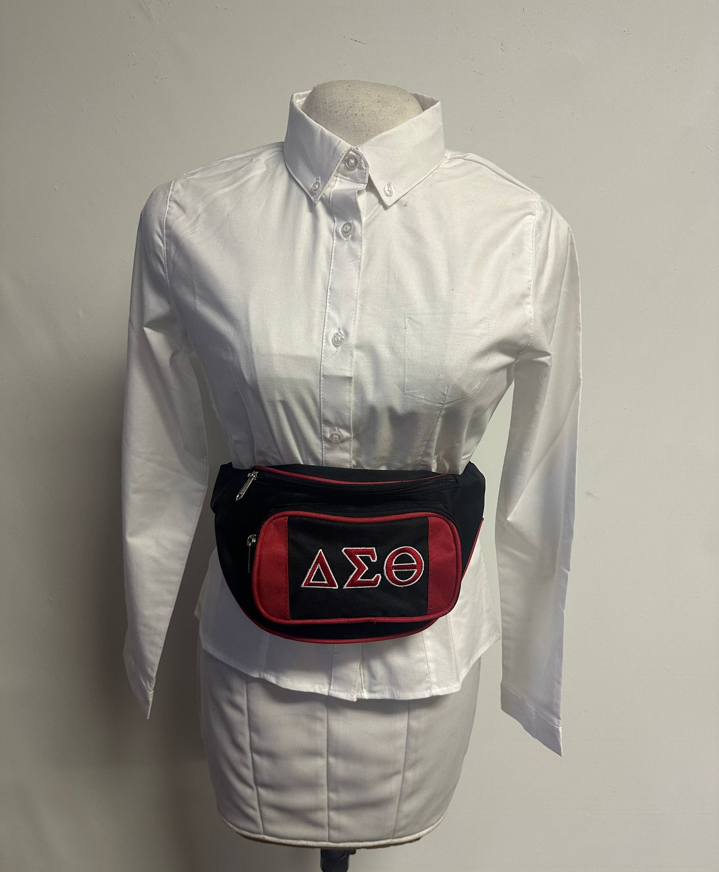 Delta Sigma Theta (DST) Fanny Pack - With GREEK Letters