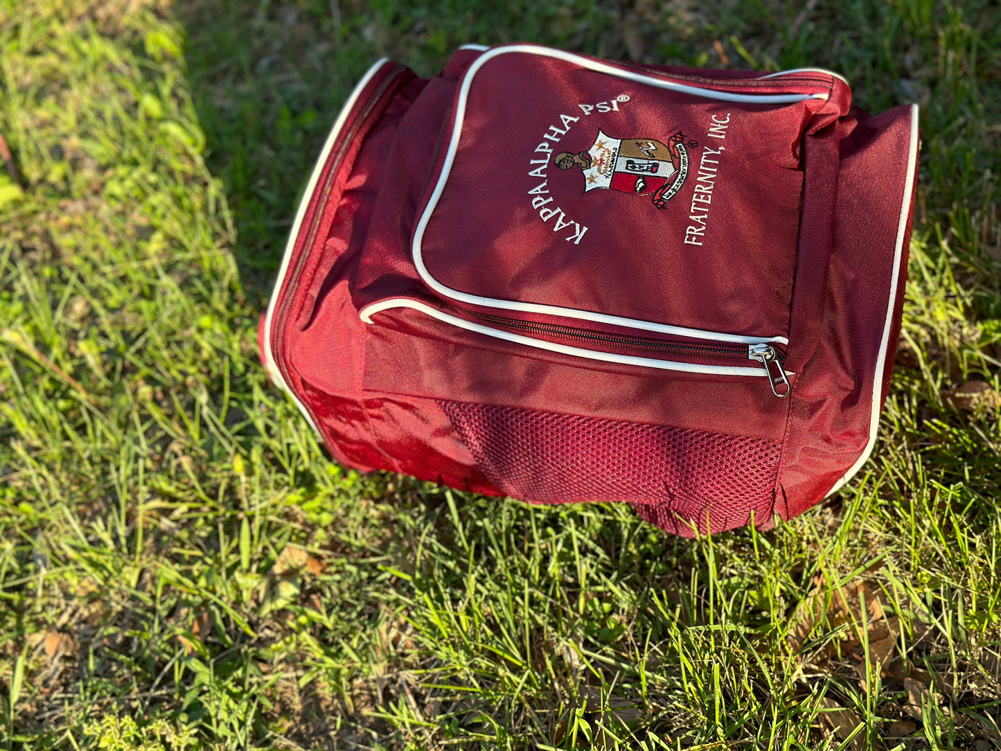 Kappa Alpha Psi Crimson Color Ice cooler