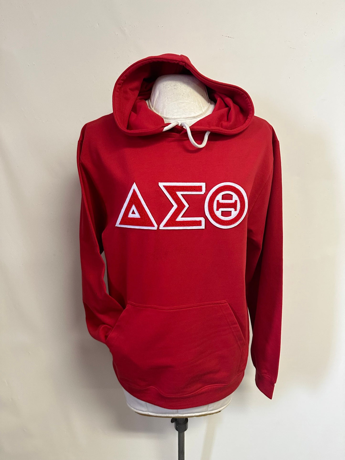 Delta Sigma Theta (DST), Red hoodie/Sweatshirt for Delta soror- stay warm in Style