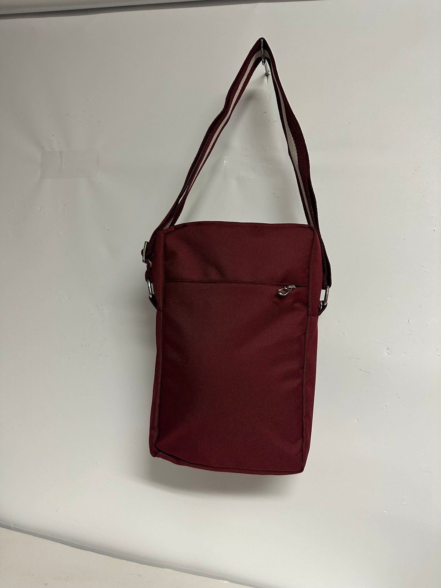 Kappa Alpha Psi (KAY) Fraternity, single Shoulder Crossbody Sling/Shoulder SIDE bag, Embroidered Organizational Shield in Front