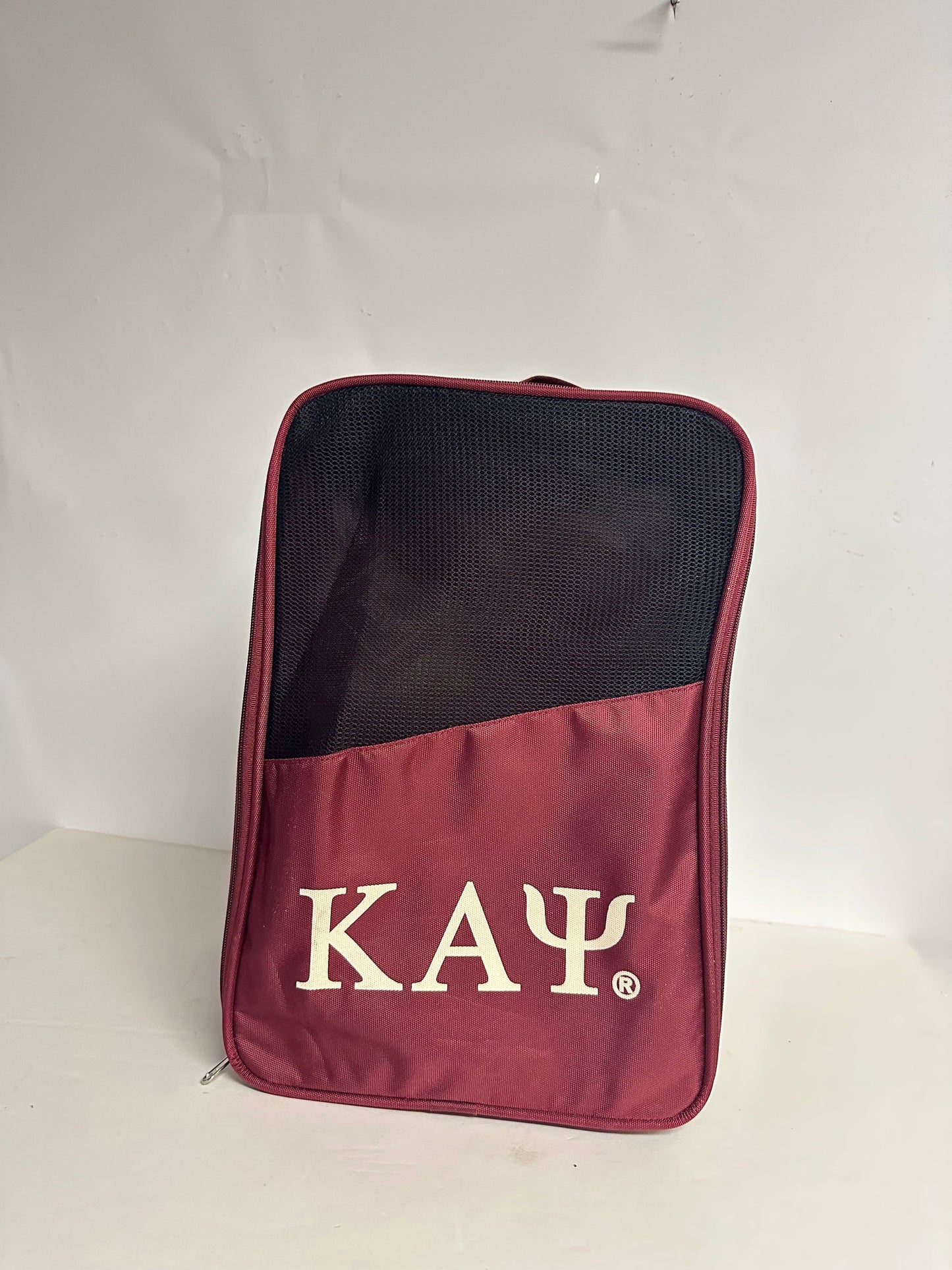 Kappa Alpha Psi Crimson Color Shoe Bag- Keep your style on Point