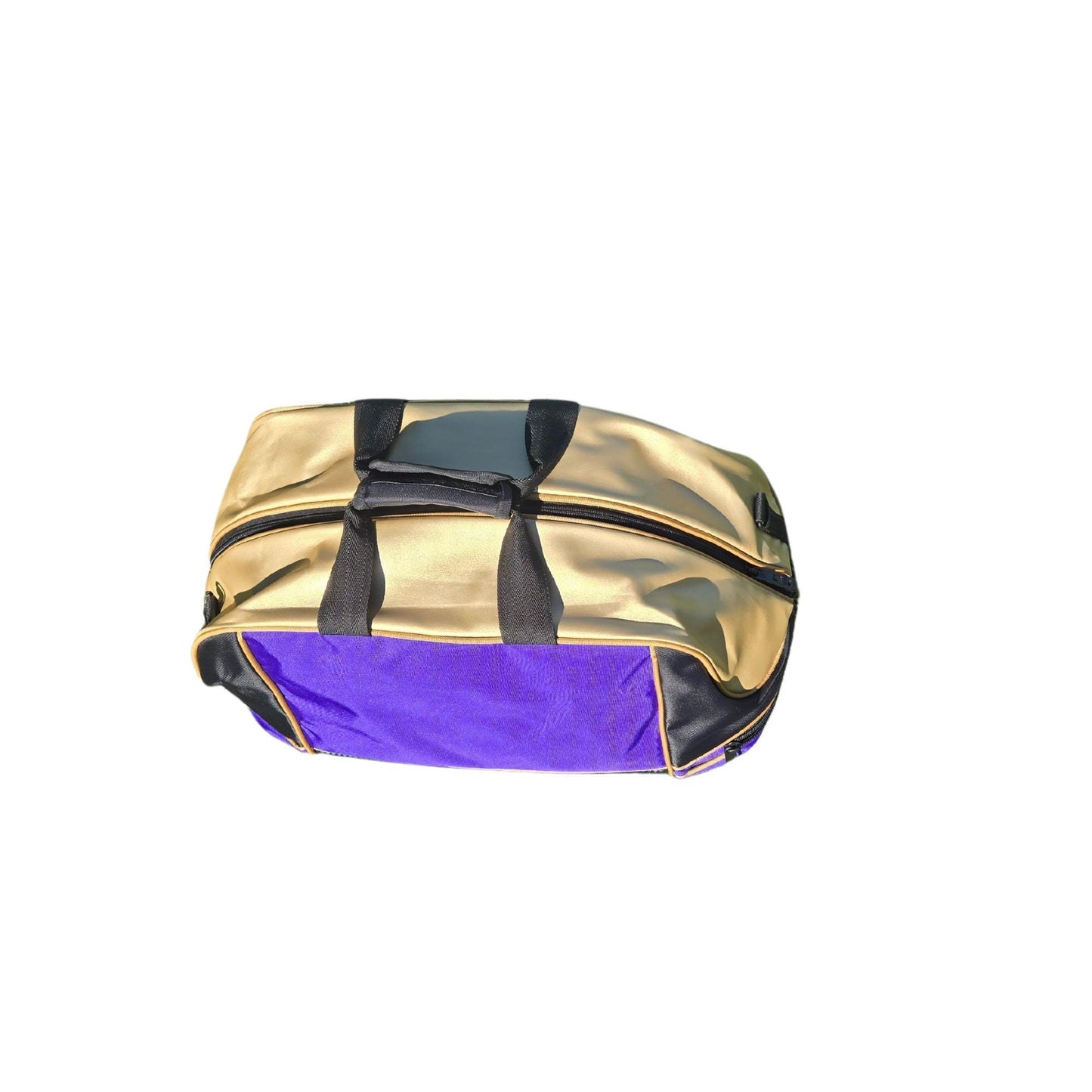 Omega Psi Phi Fraternity Royal Purple & Old Gold color GYM/ Duffle/ Bag for men