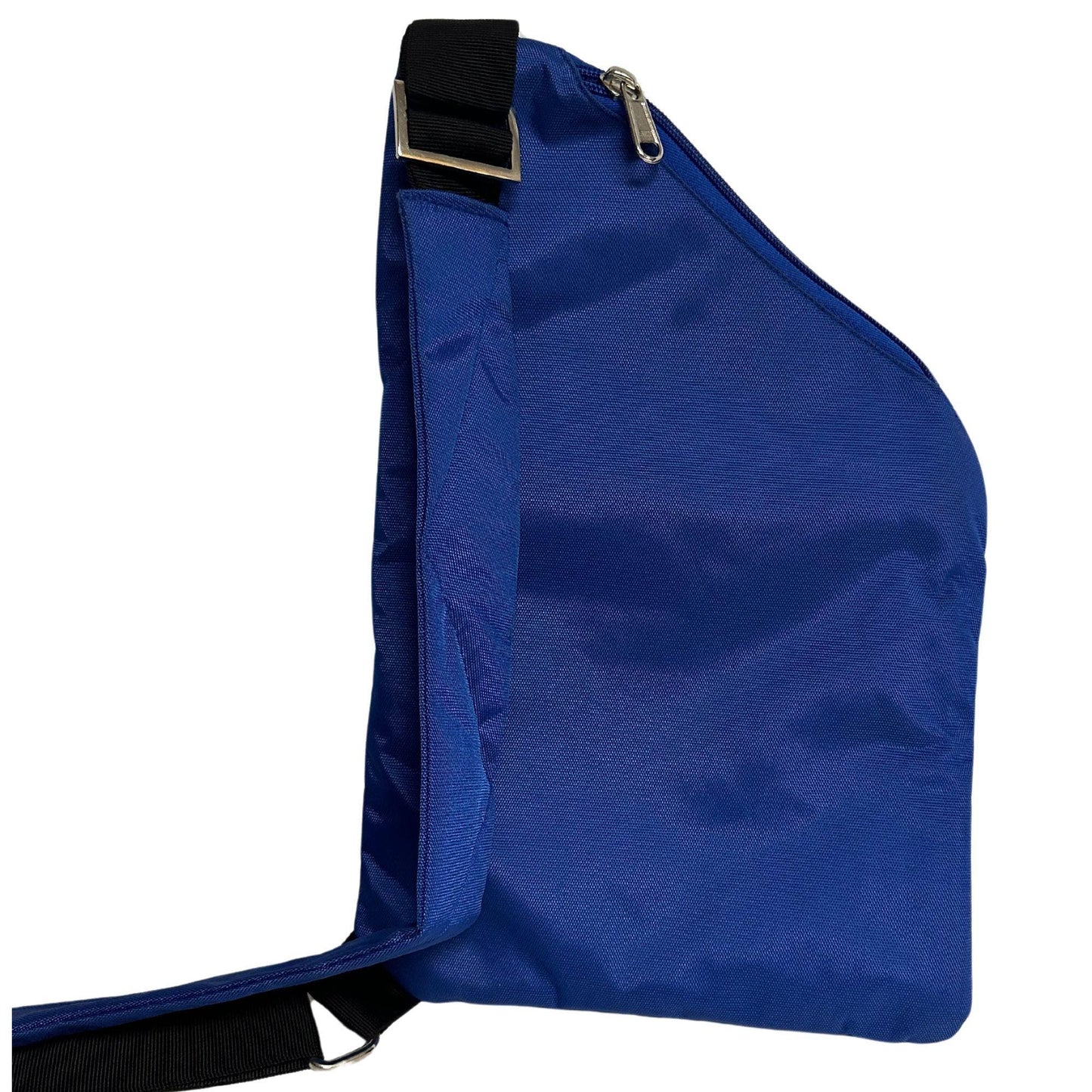 Phi Beta Sigma (ΦΒΣ) Fraternity, 3 Zipper, trending Slim Carry Bag, Crossbody Sling/Shoulder bag, Embroidered Organizational Shield in Front
