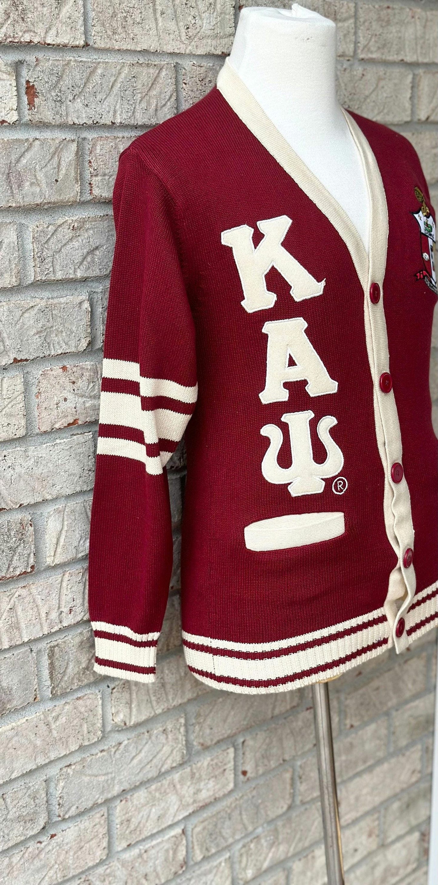 Kappa Alpha Psi Fraternity, CRIMSON Sweater/Cardigan- stay warm in Style