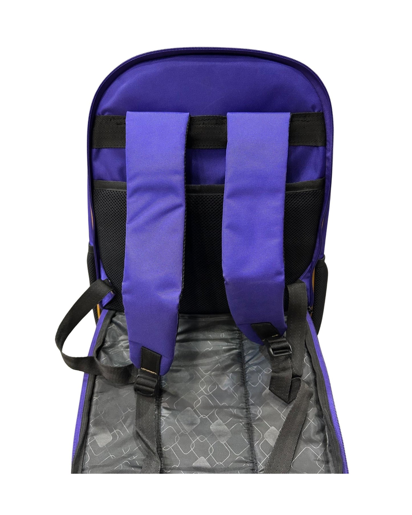 Omega Psi Phi (ΩΨΦ) Backpack on the wheels, with laptop sleeves and several zips to put your stuff, for Omega brothers who loves to travel