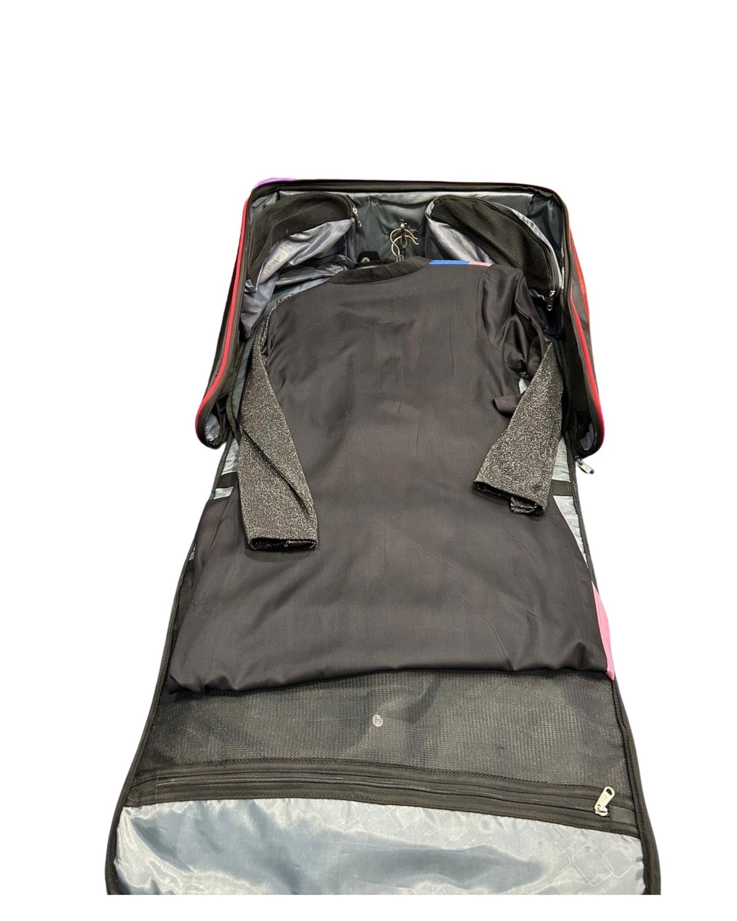 Delta Sigma Theta DST Sorority Polyester PVC Coated Garment Bag with Wheels for travelling- suitable for all sort of clothing & accessories