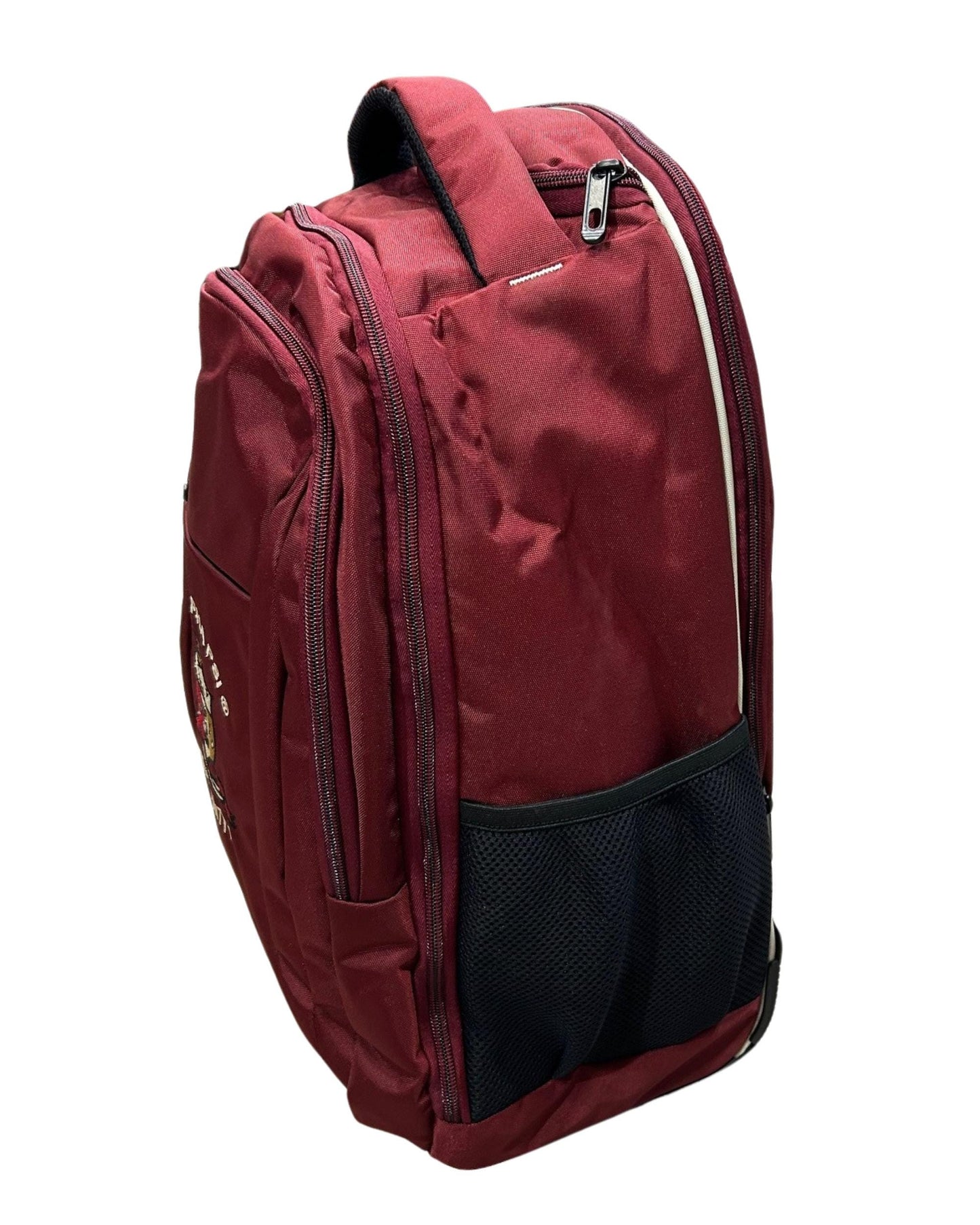 Kappa Alpha Psi (KAY) Backpack on the wheels, with laptop sleeves and several zips to put your stuff, for Kappa frat who loves to travel