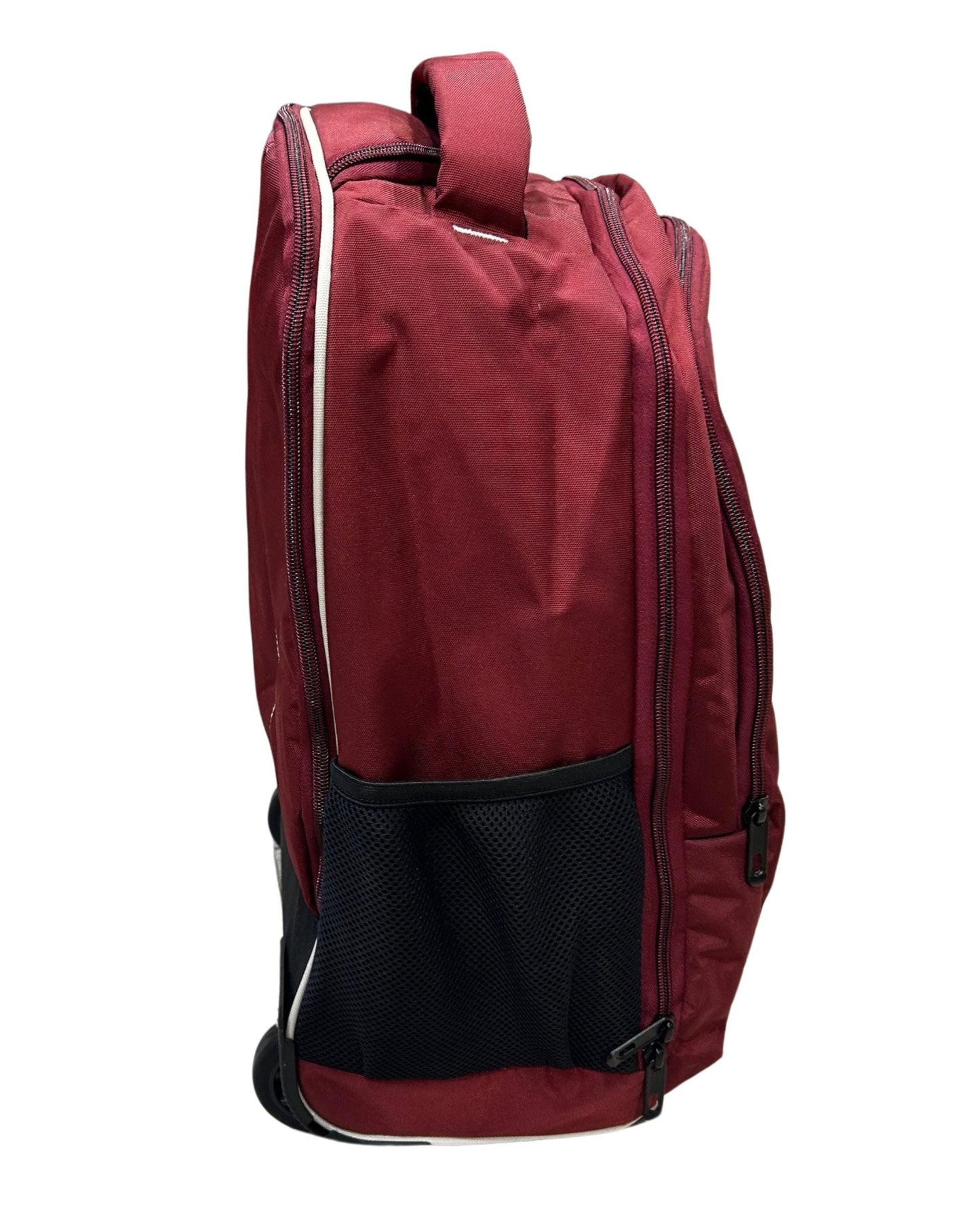 Kappa Alpha Psi (KAY) Backpack on the wheels, with laptop sleeves and several zips to put your stuff, for Kappa frat who loves to travel