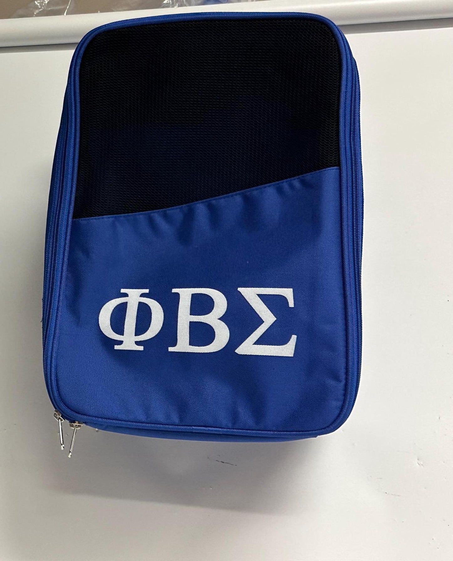 Phi Beta Sigma Blue Shoe Bag- Keep your style on Point