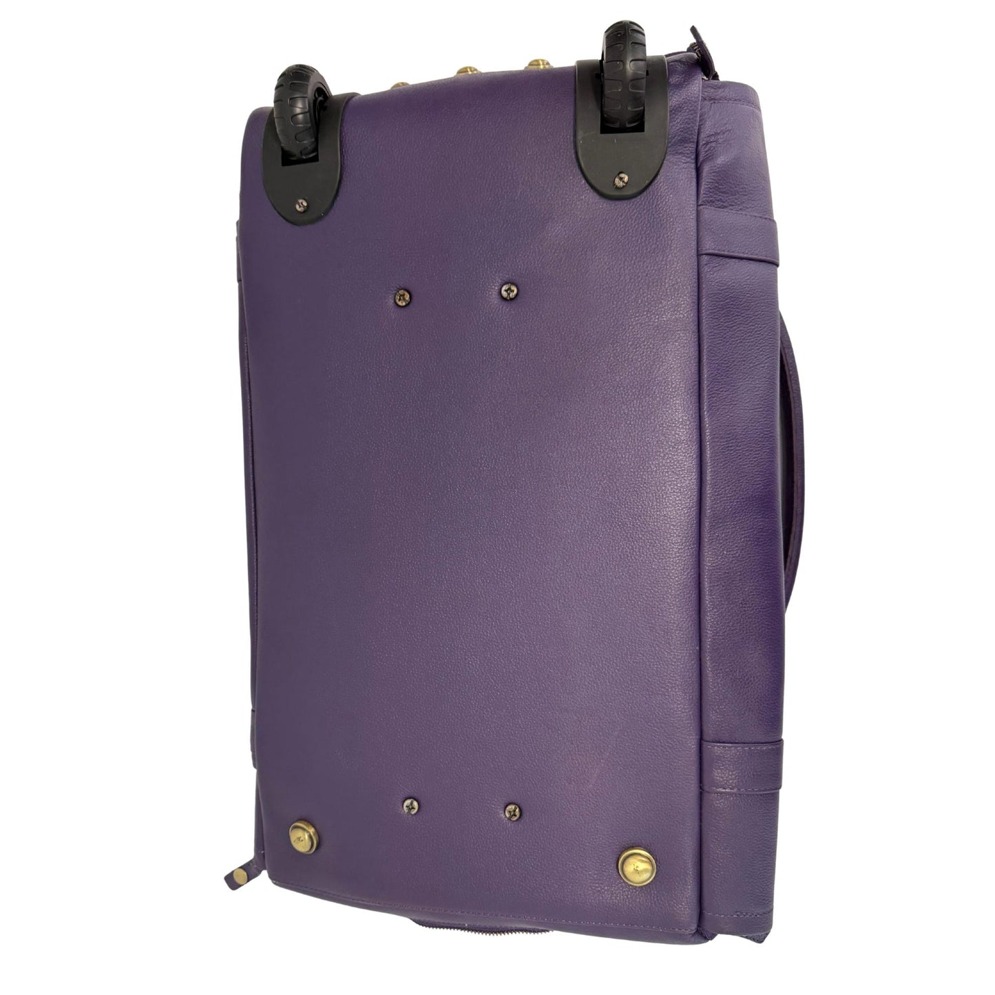 Omega Psi Phi Leather Garment Duffel Bag: Travel in Legacy