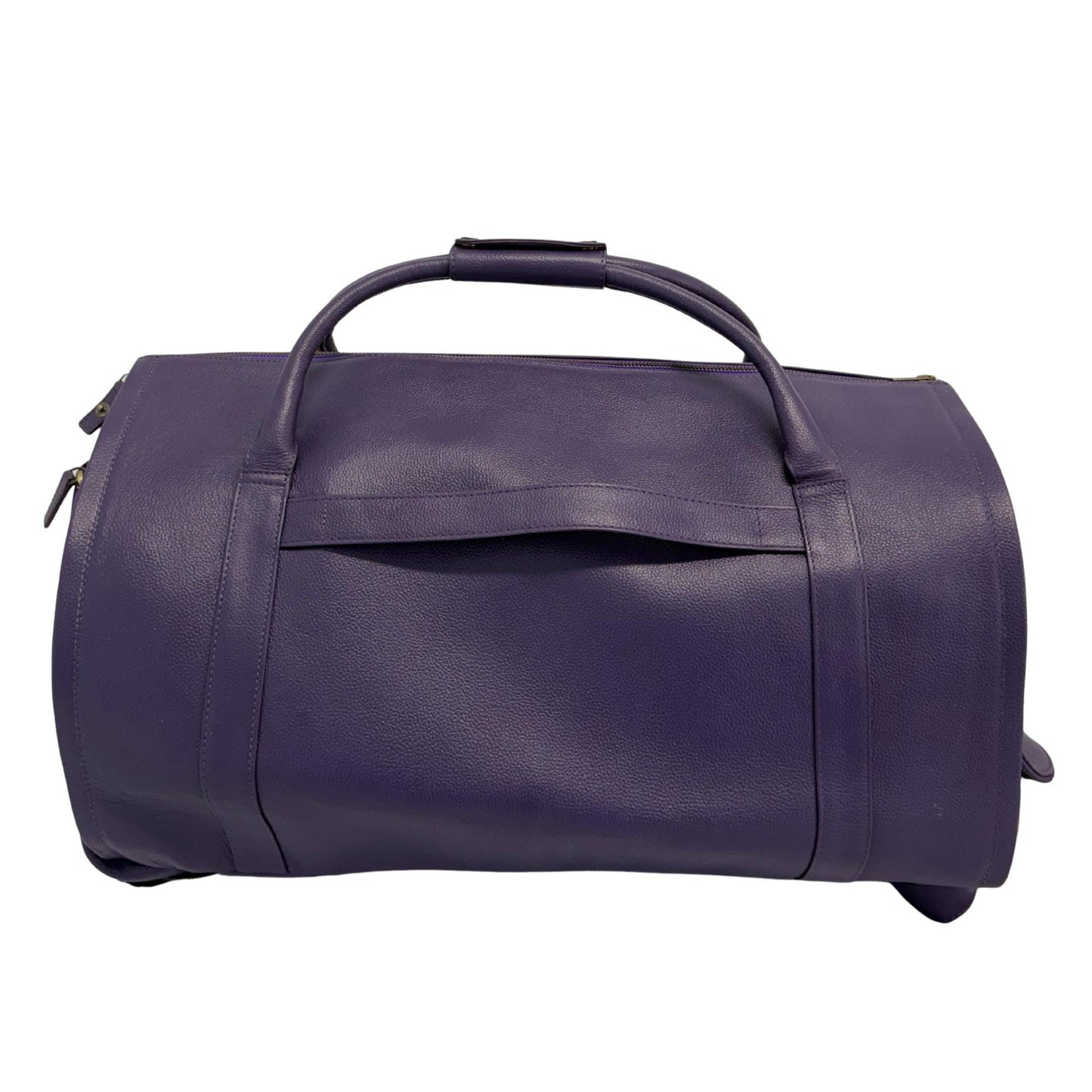 Omega Psi Phi Leather Garment Duffel Bag: Travel in Legacy