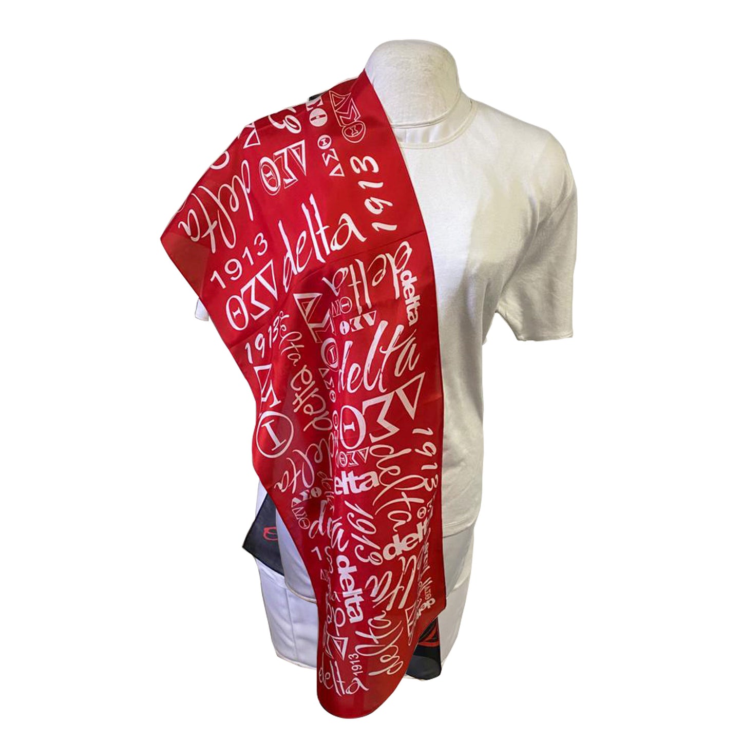 Sorority Long Silk Shawl
