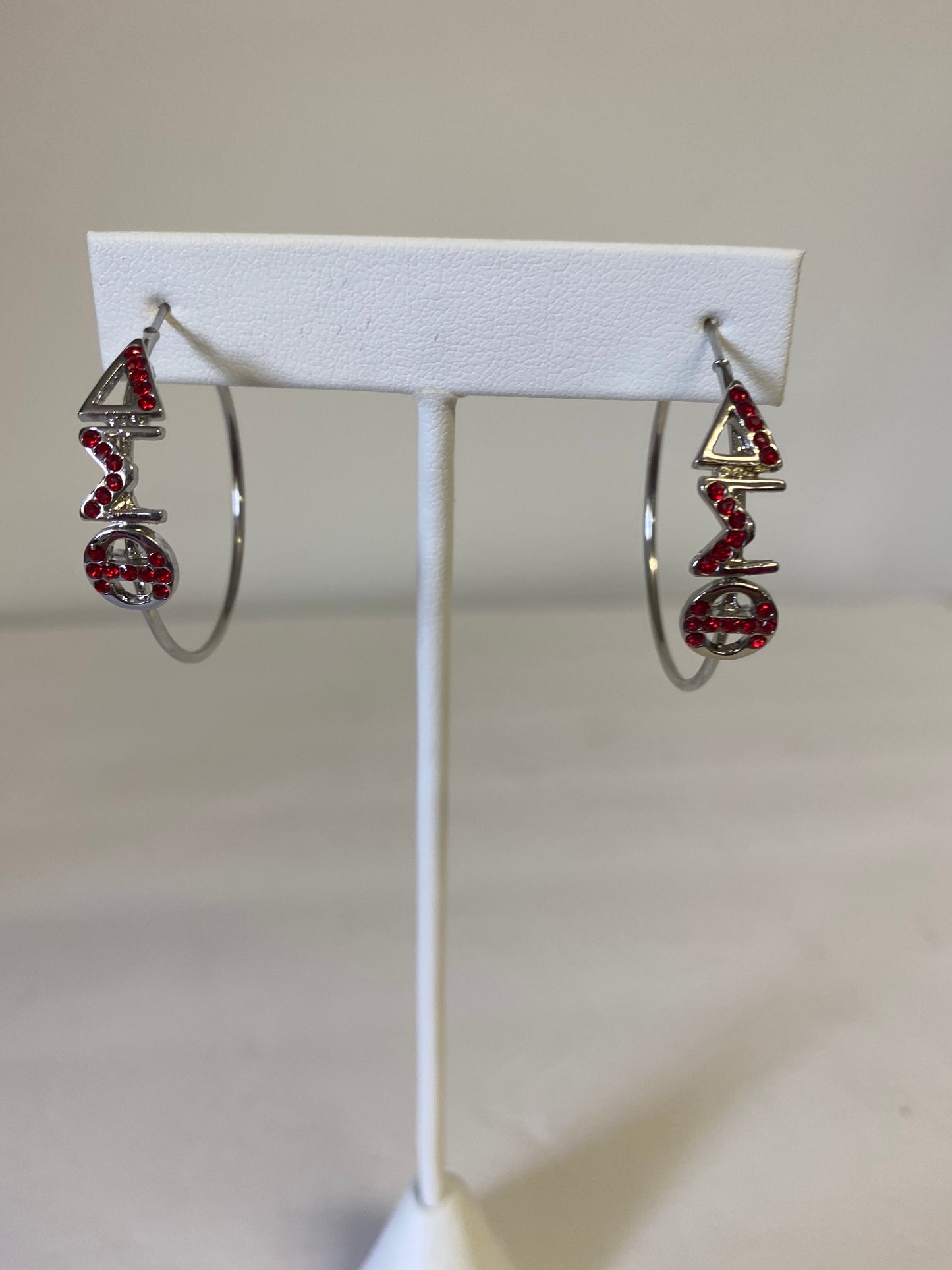 DELTA SIGMA THETA Loop Earrings