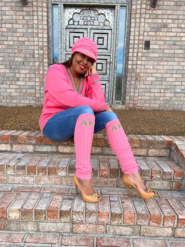 Alpha Kappa Alpha BeKause Winter is Koming Kardigan