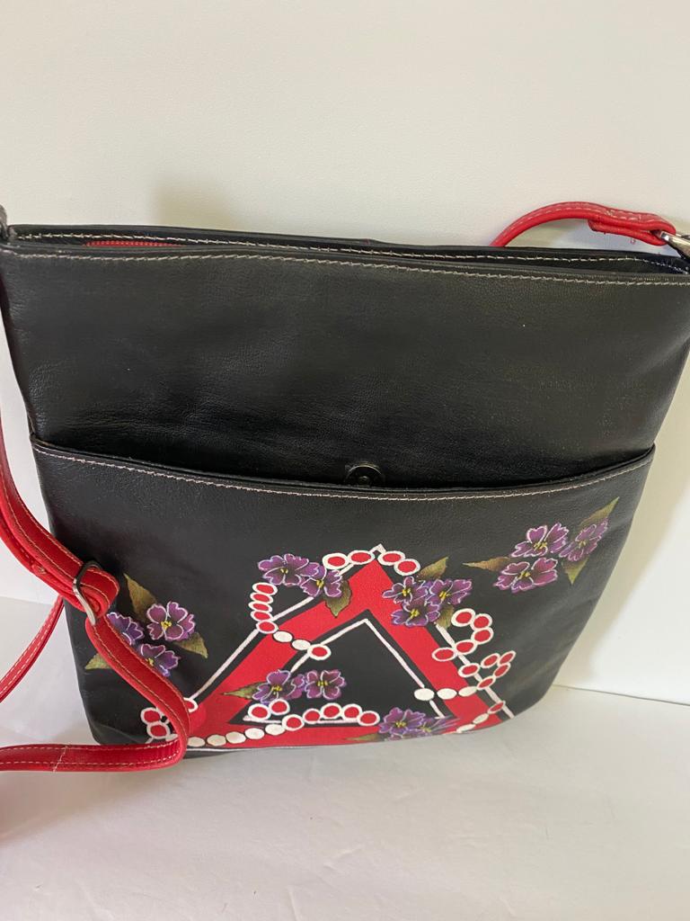 Red & Black individually Hand painted 1