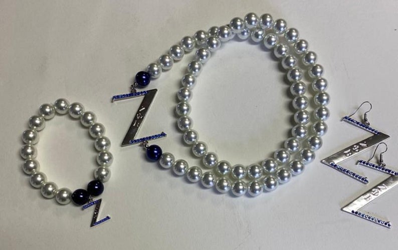 (ΖΦΒ) Pearl Set