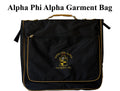 Alpha Phi Alpha Fraternity Polyester PVC Coated Garment Bag for travelling- suitable for all sort of clothing & accessories