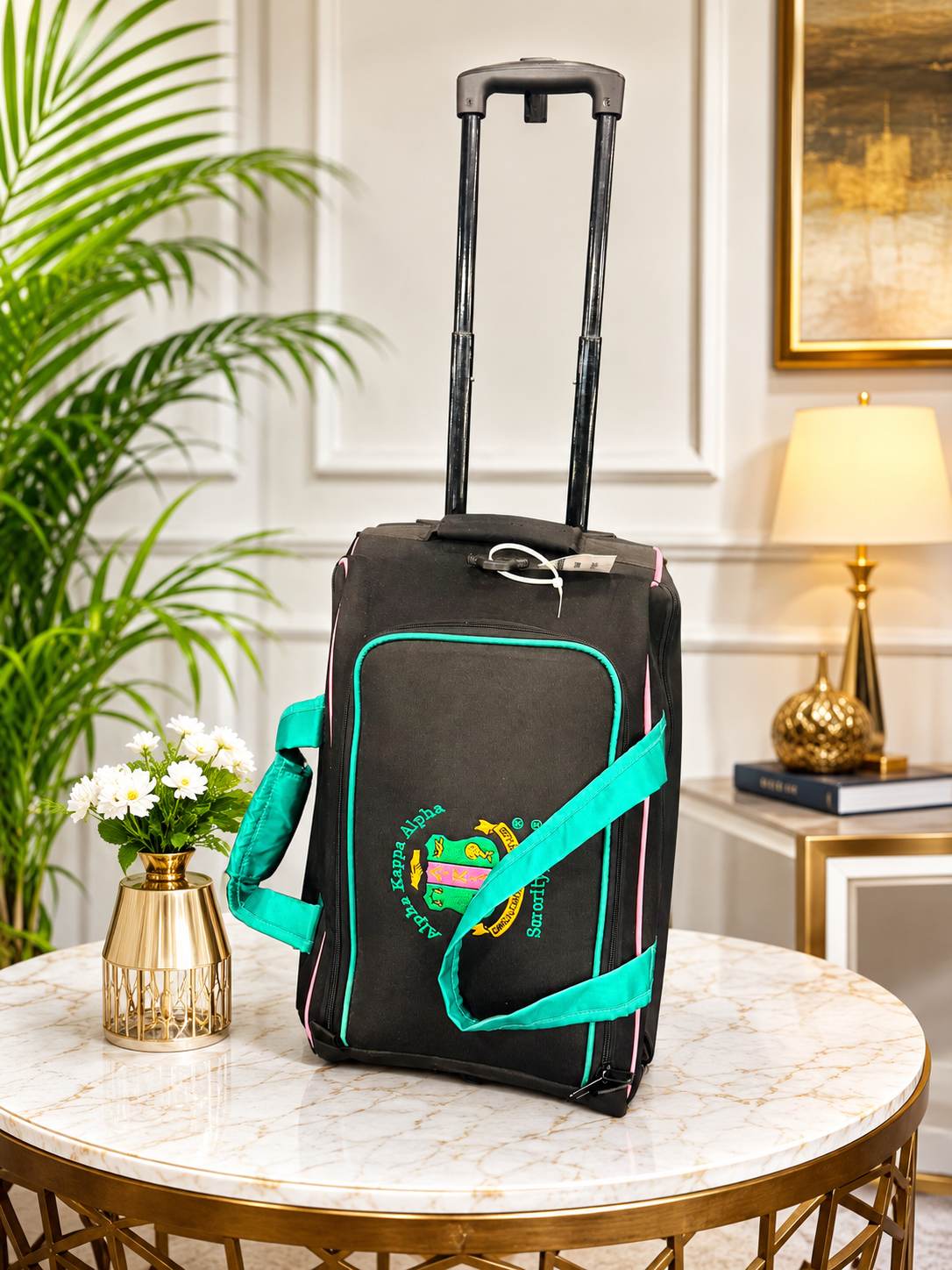 Alpha Kappa Alpha Overnighter Weekender Bag |  AKA Overnight & Weekend Travel Bag