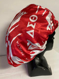 Polyester Sleeping Cap- DELTA SIGMA THETA- Satin Bonnet