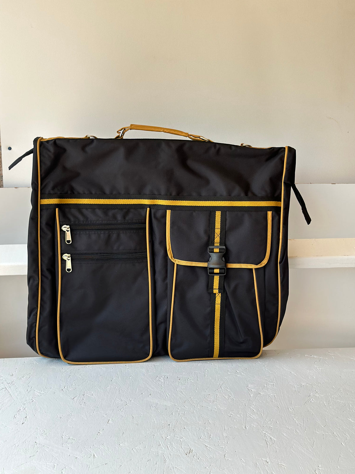Alpha Phi Alpha Fraternity Polyester PVC Coated Garment Bag for travelling- suitable for all sort of clothing & accessories