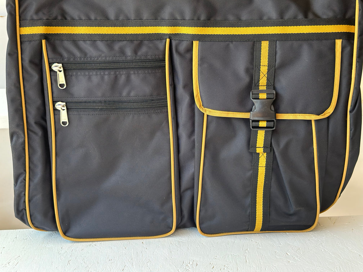 Alpha Phi Alpha Fraternity Polyester PVC Coated Garment Bag for travelling- suitable for all sort of clothing & accessories