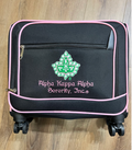 Alpha Kappa Alpha  (AKA) Black color 4 wheel Laptop Trolley