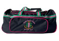 Alpha Kappa Alpha (AKA) Pink and Black color Trolley/ Duffle/ Luggage Bag for travelling.- authorized vendor