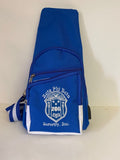 Zeta Phi Beta (ZOB) Sorority, 1 Shoulder Crossbody Sling/Shoulder bag with USB Port Embroidered Organizational Shield in Front Made in India