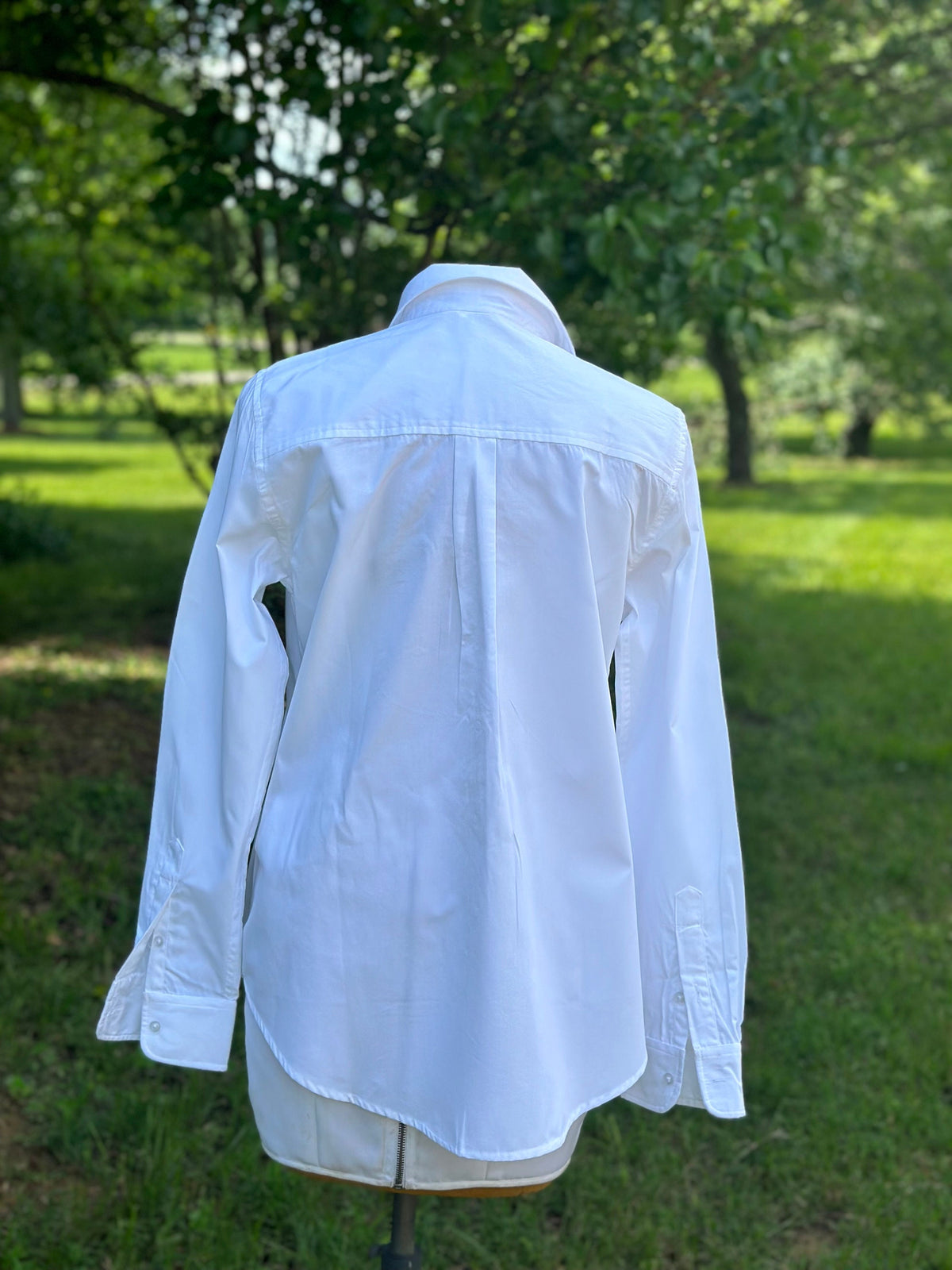 Zeta Phi Beta (ΖΦΒ) White shirt with ZOB Shield - Classic Apparel for the Elegant Zeta Woman!