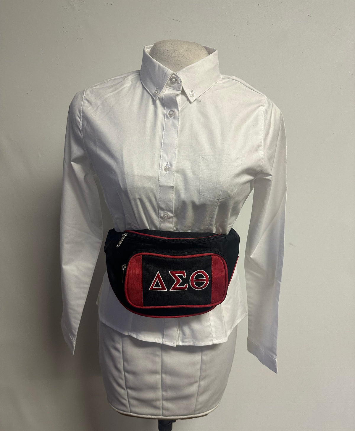 Delta Sigma Theta (DST) Fanny Pack - With GREEK Letters