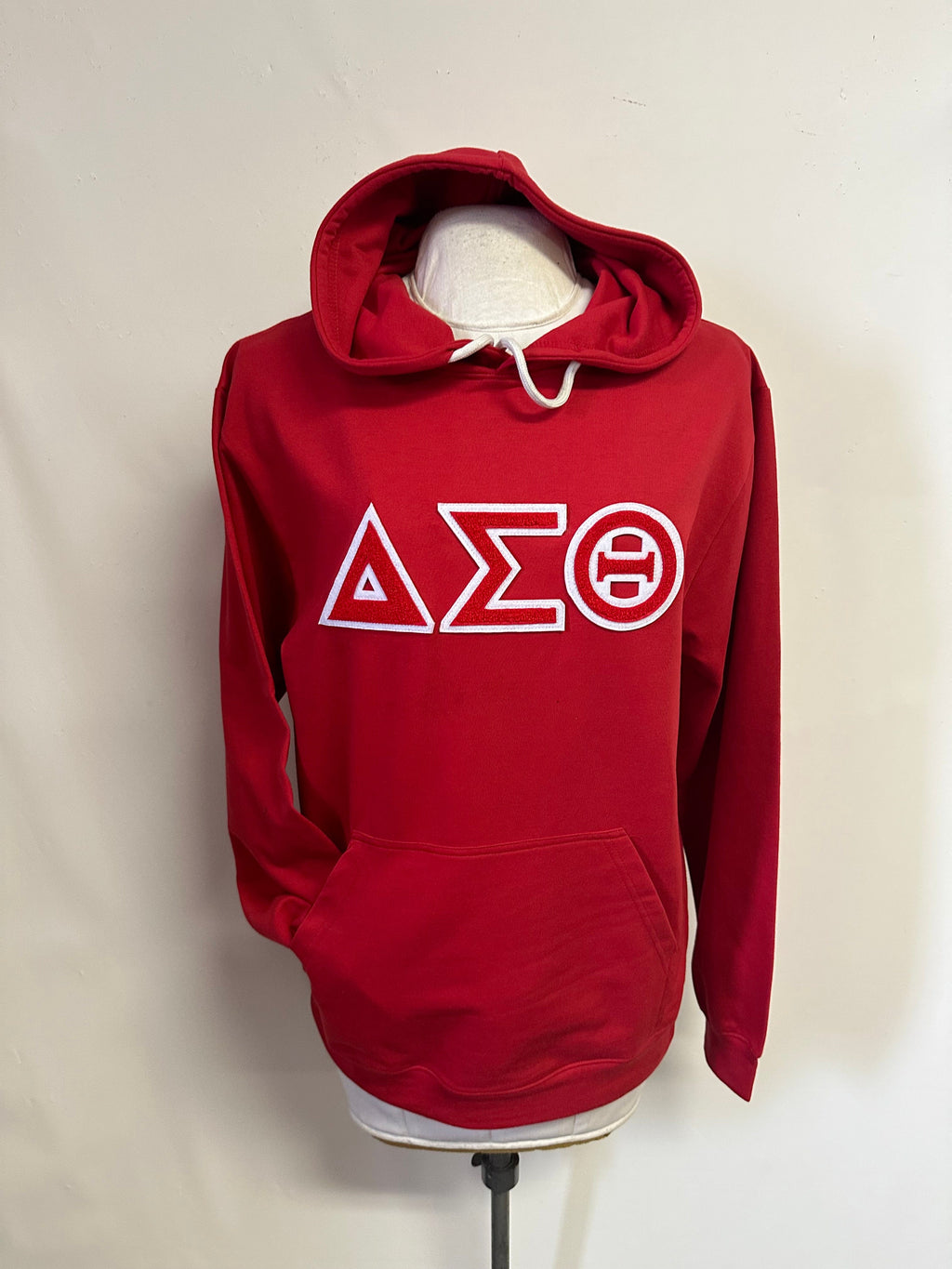 Delta Sigma Theta (DST), Red hoodie/Sweatshirt for Delta soror- stay warm in Style