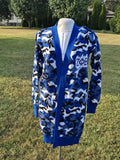 Zeta Phi Beta (ZOB) Camo Sweater/Cardigan for Zeta soror- stay warm in Style this WINTER- Exclusive Item for this winter!