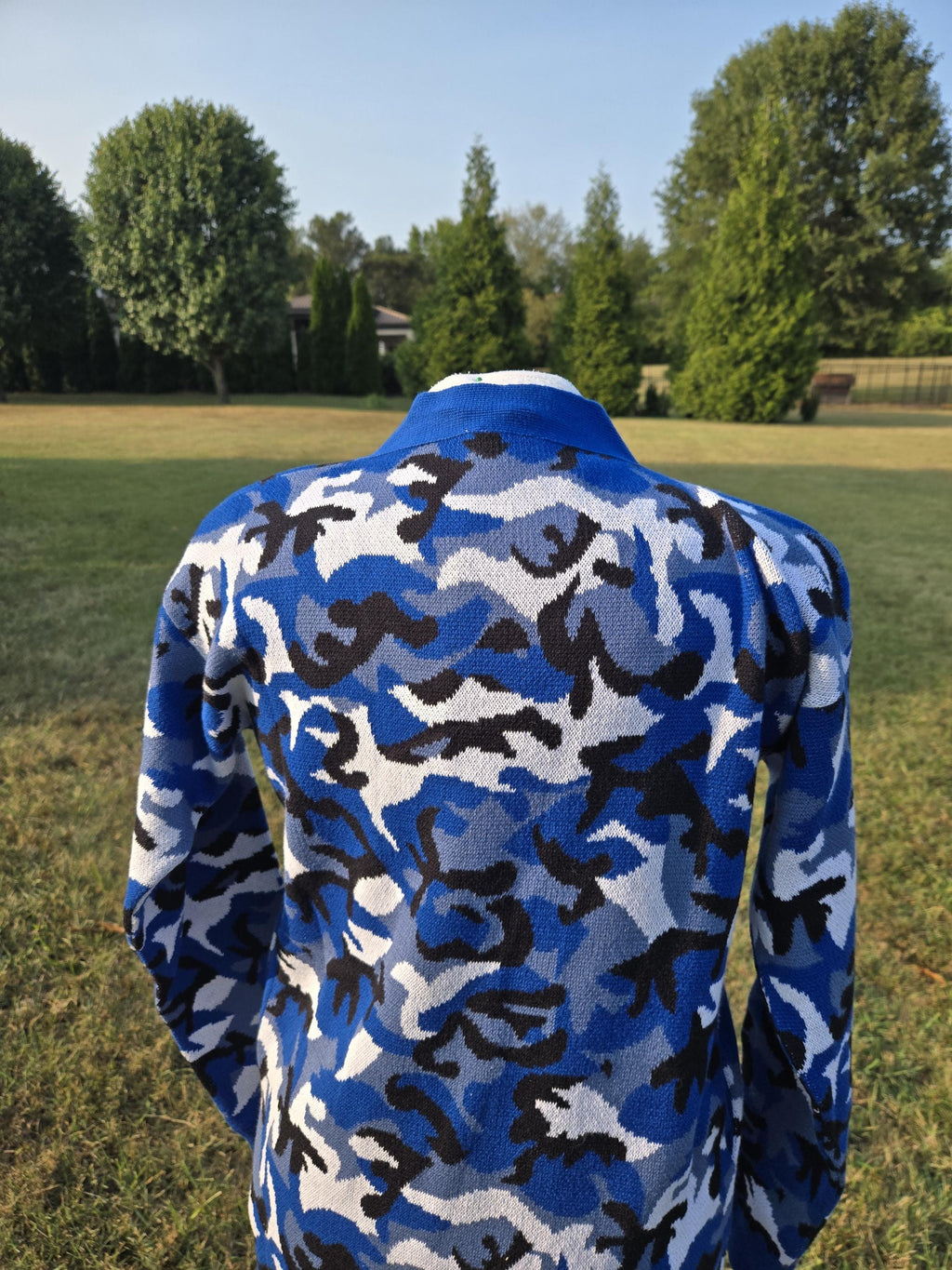 Zeta Phi Beta (ZOB) Camo Sweater/Cardigan for Zeta soror- stay warm in Style this WINTER- Exclusive Item for this winter!