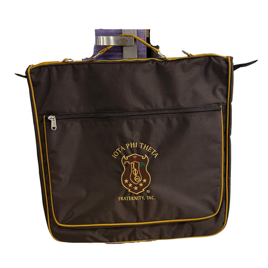 Iota Phi Theta Fraternity Garment Bag: Polyester PVC Coated Travel Bag