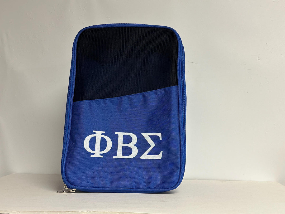 Phi Beta Sigma Blue Shoe Bag- Keep your style on Point