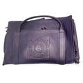 Omega Psi Phi Leather Garment Duffel Bag: Travel in Legacy