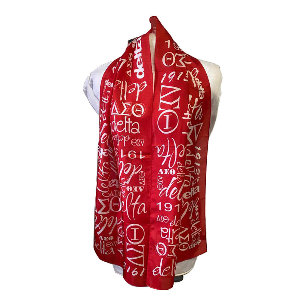 Long Silk Oblong Scarf