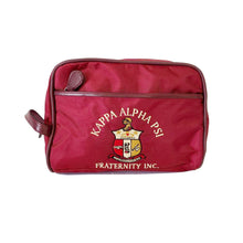 Load image into Gallery viewer, Fraternity Crimson Toiletry Bag
