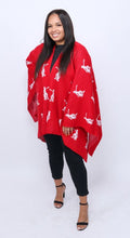 Load image into Gallery viewer, DST Red &amp; White Cozy Wrap 1
