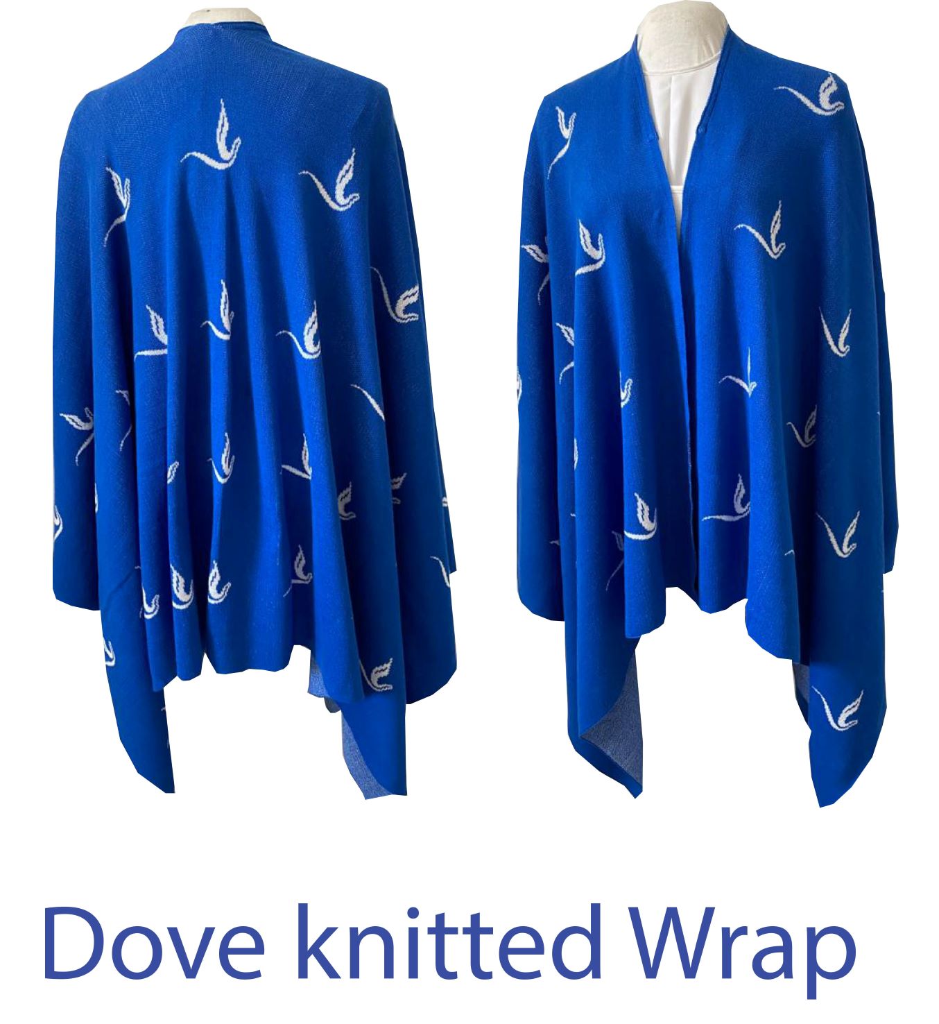 Dove Knitted Wrap