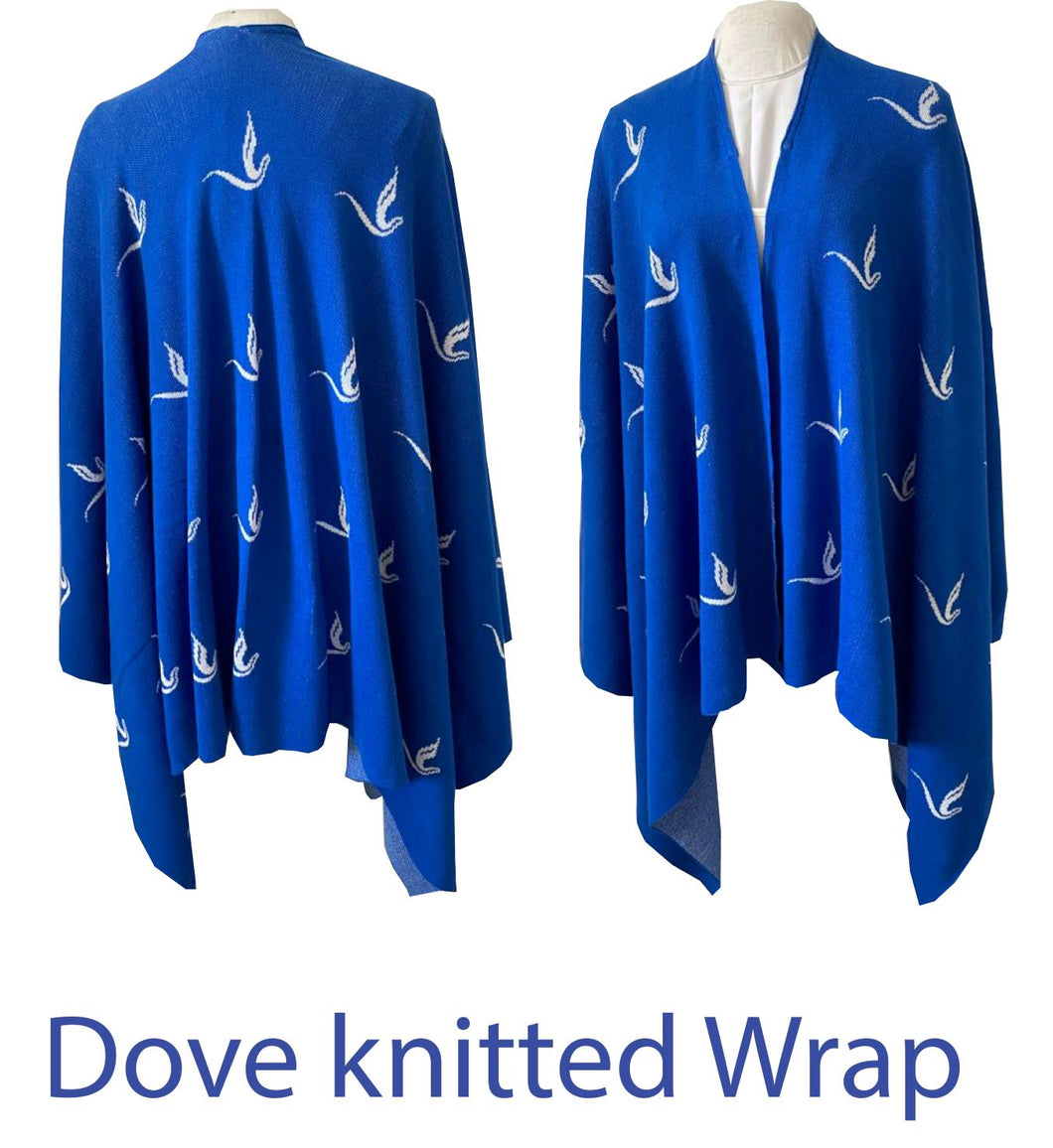 Dove Knitted Wrap