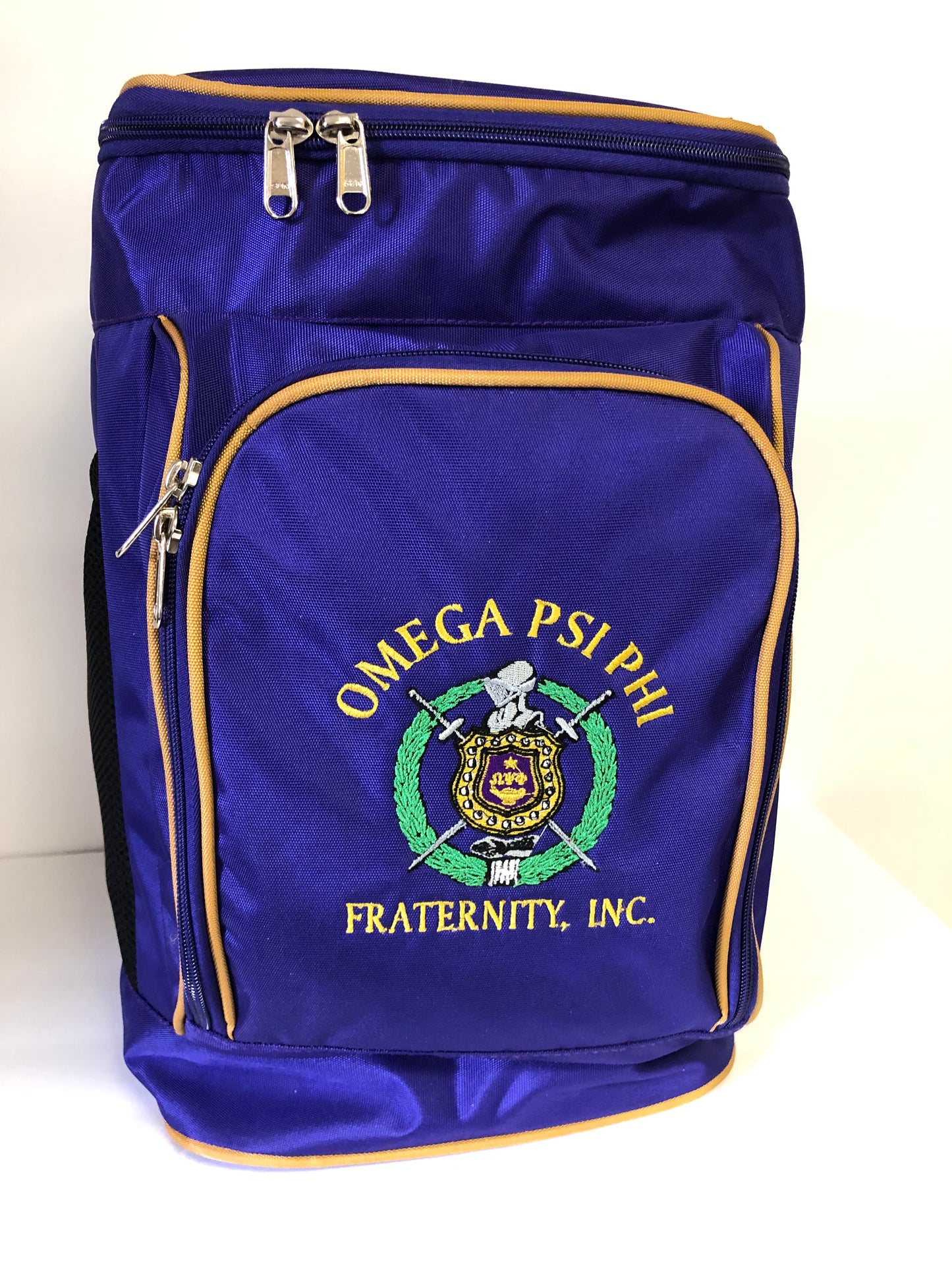Fraternity Royal Purple & Old Gold Color Ice cooler Media 1 of 1