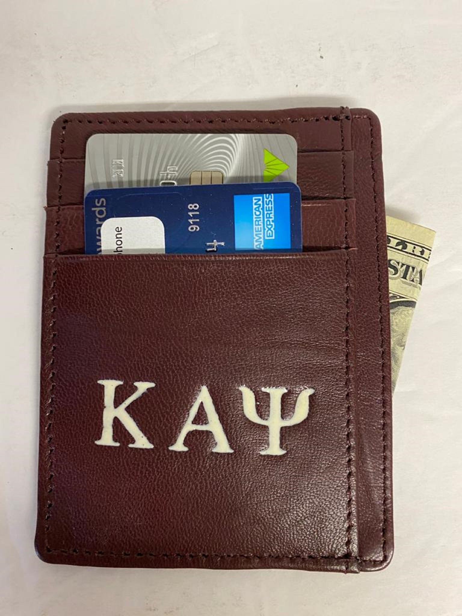 Alpha Money Clip Card Case